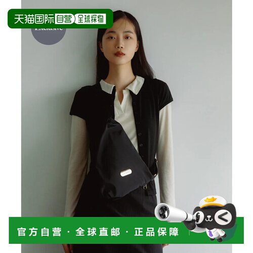 日本直邮URBAN RESEARCH 户外用品与hun联名款单肩包 黑色手提包