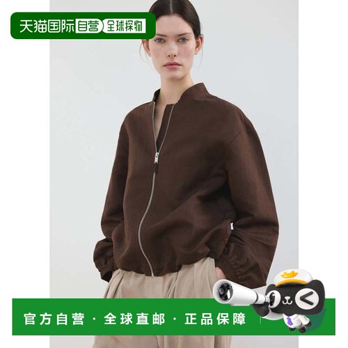 日本直邮MANGO 夹克 PALOMITA 深棕色