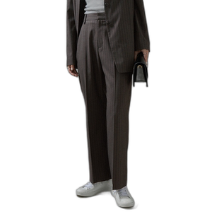 1h可退 日本直邮SALON adam et rope' 女士休闲直筒裤（纯色/条纹