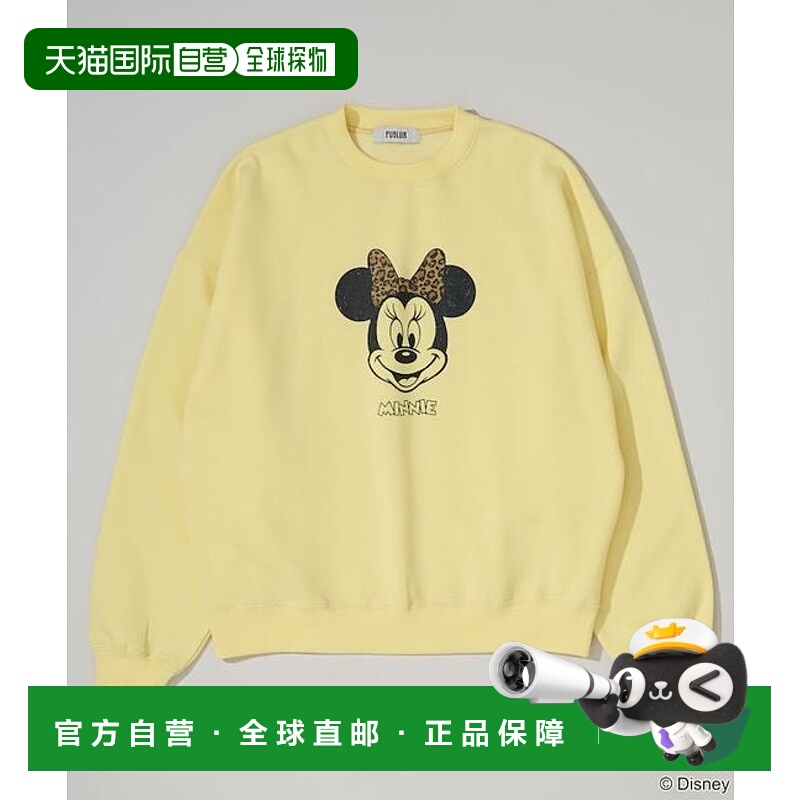 1h可退 日本直邮官方授权 PUBLUX 特别款 MINNIE MOUSE 图案卫衣