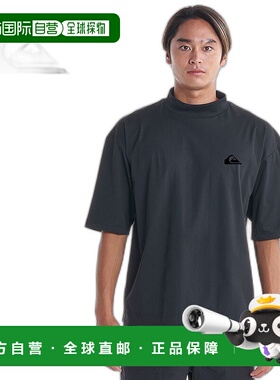日本直邮 Quicksilver 上衣 QUIKSILVER MOCK NECK SS 男式 Q衣服