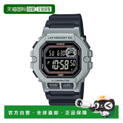 日本直邮CASIO SPORTS 卡西欧运动 手表 WS-1400H-1B 腕表 品牌