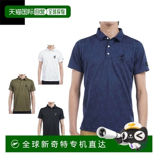 Polo Jacquard 短袖 ADMA513 衫 男士 日本直邮Admiral Rampant