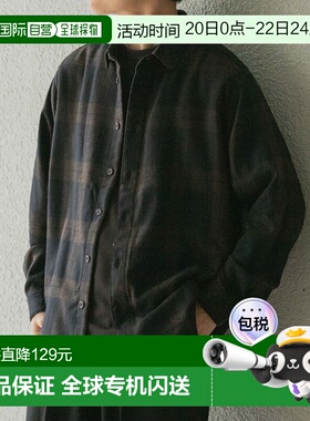 1h可退 日本直邮ITEMS URBANRESEARCH 男装 生物洗水法兰绒 宽松