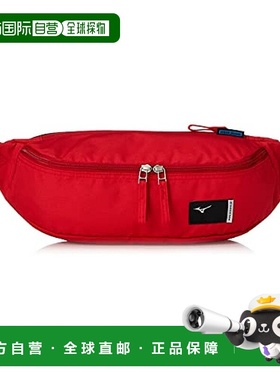 【日本直邮】Mizuno美津浓 COLORE 户外旅行腰包红色 B3JM2002