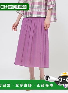 1h可退 日本直邮TRANS WORK 女士可机洗双面穿裙 U1S12559__a字裙