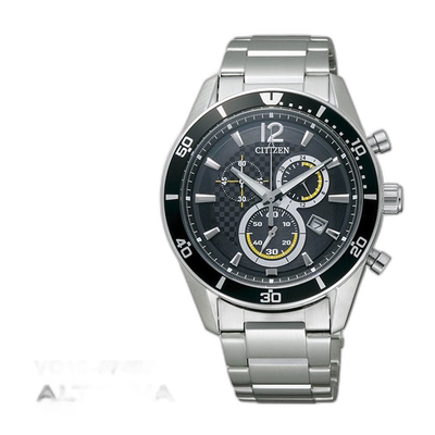 日本直邮 西铁城 ALTERNA 生态驱动计时码表 VO10-6742F 男士手表