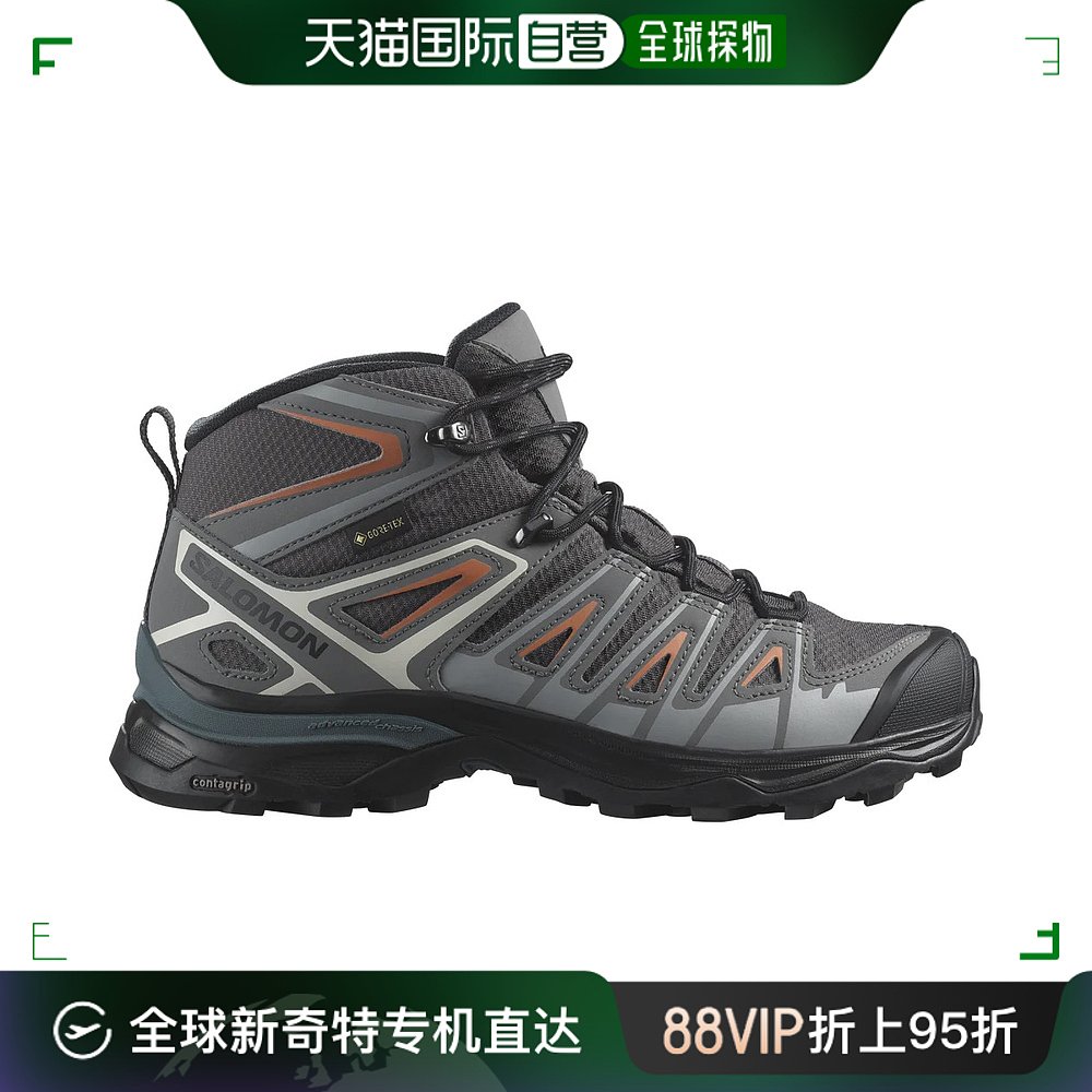 日潮跑腿salomon萨洛蒙 SALOMON（女式）徒步鞋高帮登山鞋 X Ultr