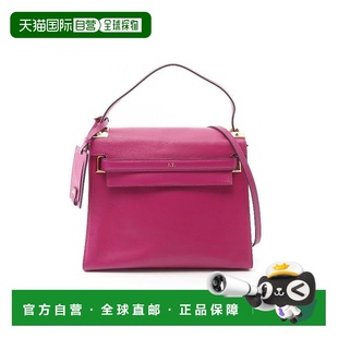 日本直邮中古Valentino华伦天奴女包B级9新2WAY两用款 牛皮斜挎包
