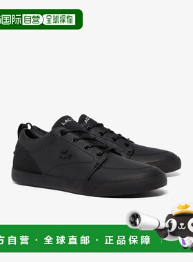 日本直邮LACOSTE 男士 经典U型鞋头皮革运动鞋 49CMA0044
