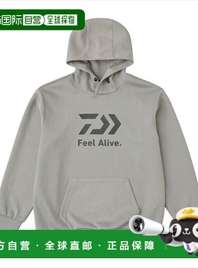 日本直邮Daiwa Wear DE-8925 DANROTECH 连帽卫衣 灰色 WL