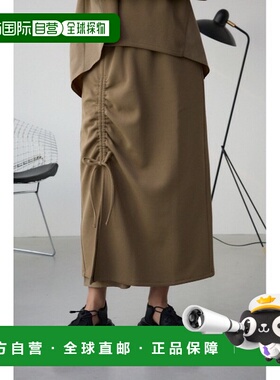 1h可退 日本直邮AZUL BY MOUSSY 女士拼接设计半身裙 250ISB81326