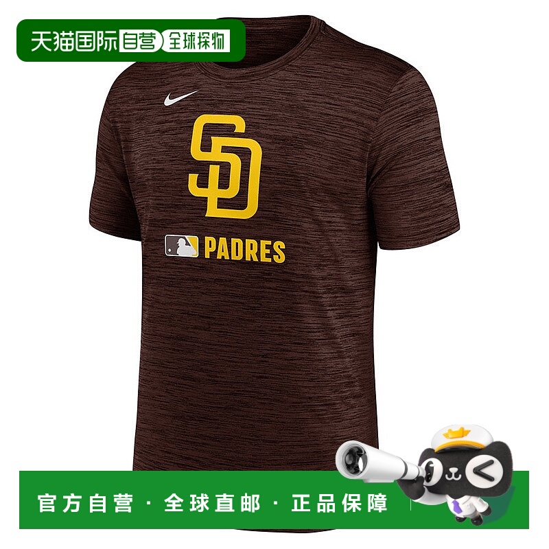 日本直邮MLB-MLB（男士）棒球穿着速度短袖T恤T恤San Diego Padre