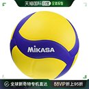 练习 黄 V330W 排球 MIKASA 蓝 日本直邮