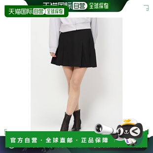 日本直邮MISCH MASCH 女士春夏新款盒褶迷你裙 MM417214半身裙