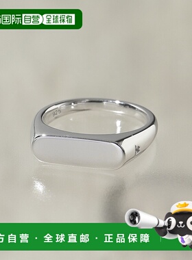 日本直邮TOMWOOD汤姆木环女款Knut环螺母R75SHNA01S925银925环SIL