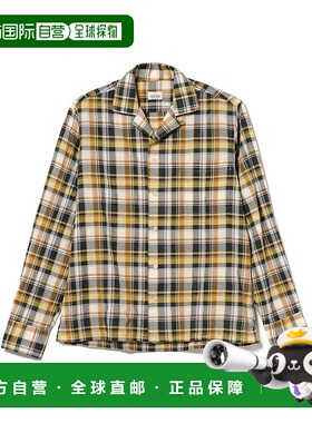 1h可退 日本直邮ALESSANDRO GHERARDI X BEAMS F 男士 宽格纹开领