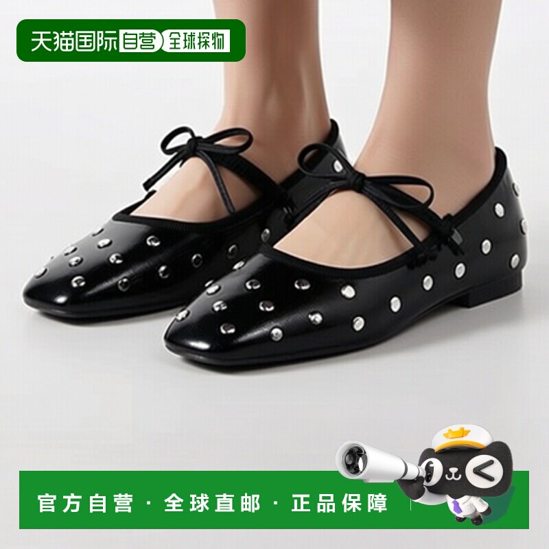 1h可退 日本直邮SY UNITED ARROWS 女士个性镶饰多点芭蕾平底鞋 4