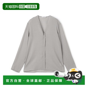 1h可退 日本直邮EDITION 女装 V领衬衫 宽松显瘦设计 34016101004