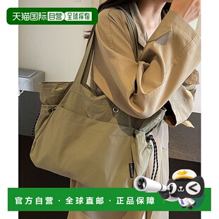 1h可退 日本直邮florist 男女通用轻便A4可收纳抽绳侧袋休闲托特