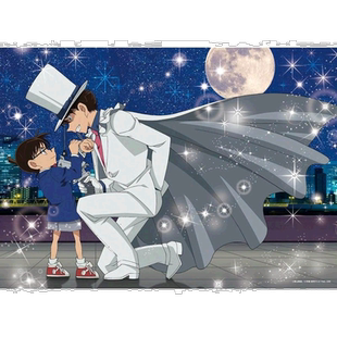 【日本直邮】EPOCH500片拼图游戏名侦探柯南在月光下count38x53厘