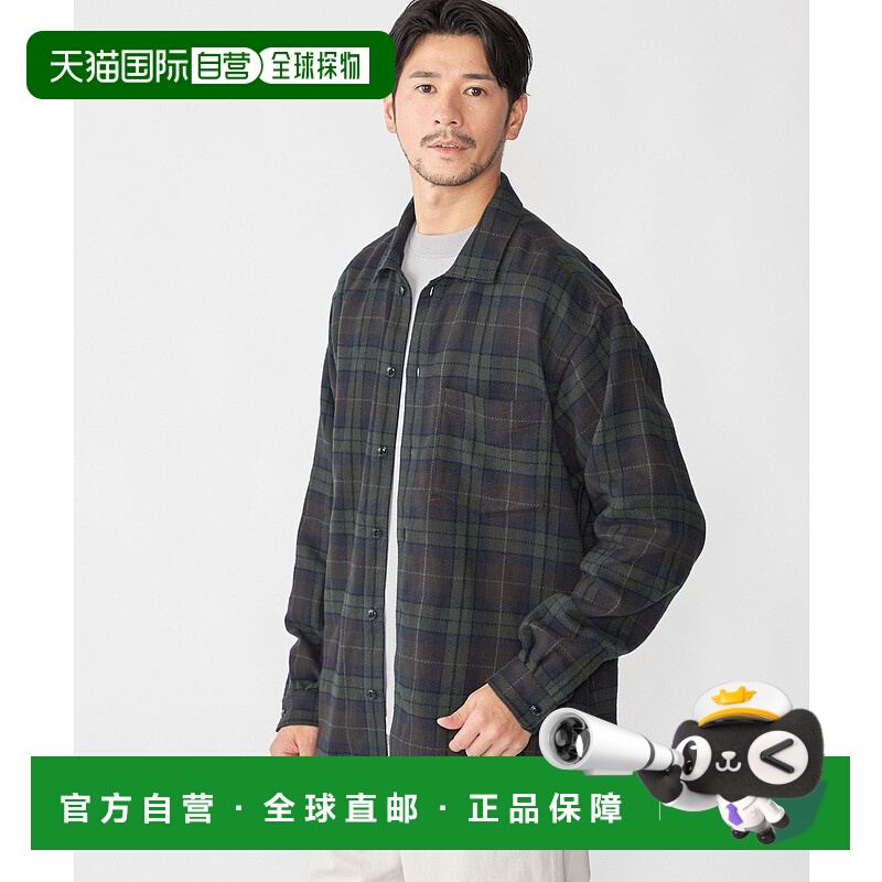 1h可退 日本直邮SHIPS 男士50周年纪念款 authentic tartan flann