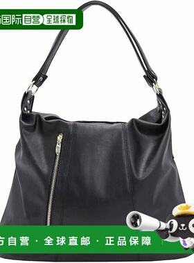 【日本直邮】Legato Largo阿耐洛 手提袋 人造革女式托特包 黑色