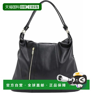 【日本直邮】Legato Largo阿耐洛 手提袋 人造革女式托特包 黑色