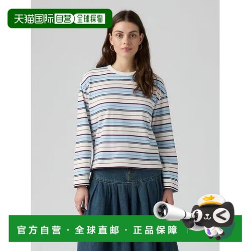 日本直邮levi’s 复古长袖T恤