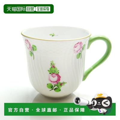 日本直邮Herend海兰德赫伦匈牙利手绘PR小玫瑰马克杯 1729 250ml