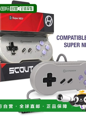 【日本直邮】HYPERKIN“SCOUT”SFC®/SNES®专用有线控制器