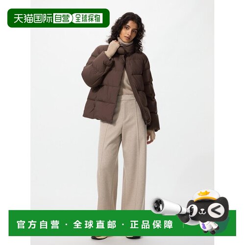日本直邮UNIQLO 刷面针织阔腿裤 优衣库休闲裤[679741724]