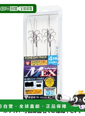 日本直邮Gamakatsu One Day P G-HARD V2 M System EX 4 锚针 7 -