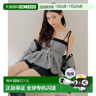 1h可退 日本直邮Chico 女士 佩普拉姆针织露脐上衣 CHZ1061305A00