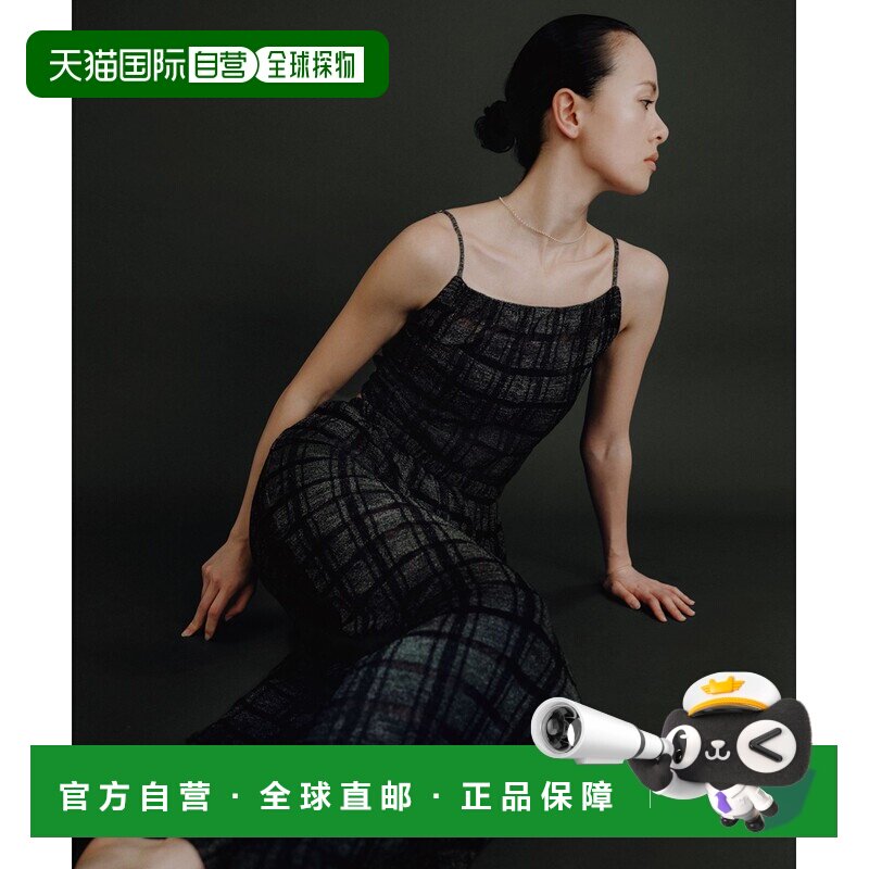 1h可退 日本直邮TAN 女士 针织吊带连衣裙 蓝黑渐变色 6426268026