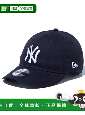 日本直邮New Era 9THIRTY 纽约洋基队未洗棉 x 白色棒球帽 (14525