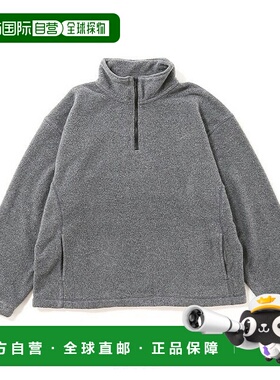 1h可退 日本直邮ROKX CLASSICS 男装 复古宽松连帽拉链卫衣 加厚