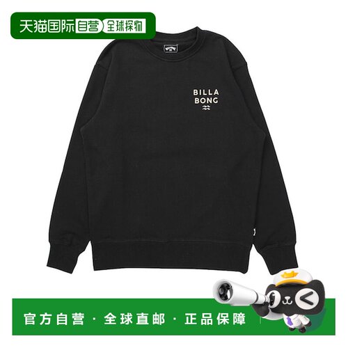日本直邮BILLABONG DECAF 长袖T恤 [11048855] 黑色上衣