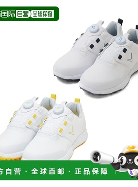 日本直邮Callaway 男士 Chev Neon 无钉高尔夫球鞋 (C25986120) -