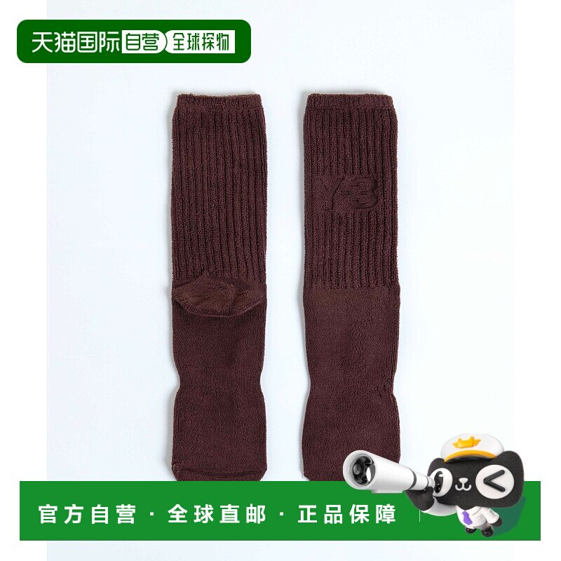 1h可退 日本直邮Y-3 男女同款 简约时尚 袜子 前侧logo设计 KB683