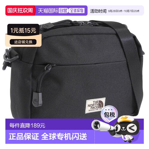 The North Face 标准斜挎包 M 号 (NN2PR50J-BLK) - 男女