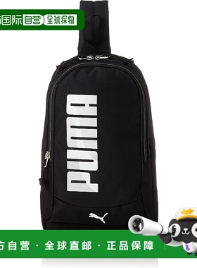 【日本直邮】彪马 Aidan 男孩胸包 J20145 10 黑色斜挎包单肩包