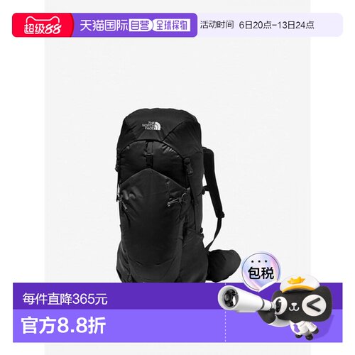 日本直邮The North Face Tellus 35 NM62368-K 包帆布背包