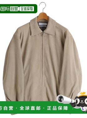 1h可退 日本直邮Graphpaper 男士山羊皮绒面短款外套 GU25130249