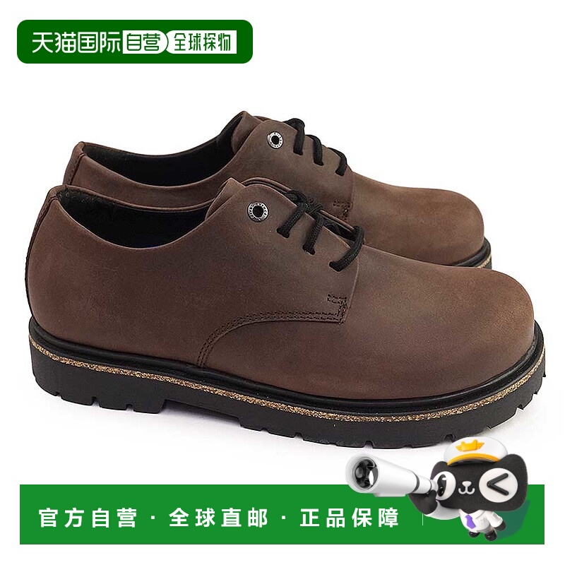 日本直邮BIRKENSTOCK 海伍德 鞋带 低帮 休闲鞋 低帮 舒适鞋 油面