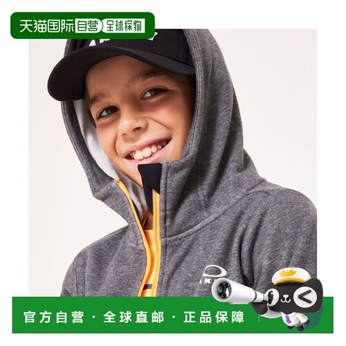 日本直邮OAKLEY 儿童吸汗速干保暖抓绒外套 半拉链设计 FOA407042