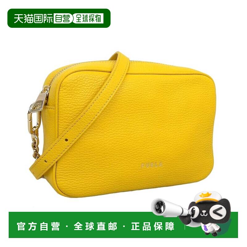 日本直邮FURLA 黄色系 手提包单肩包钱包