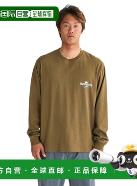 日本直邮Quiksilver TYPED OUT 长袖T恤 [25SPQLT251002OLV]