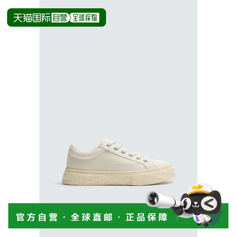 日本直邮Zara织物厚底运动鞋