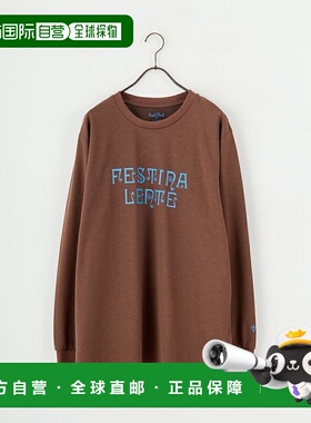 1h可退 日本直邮South2West8 男装 长袖圆领T恤 FESTINA LENTE印